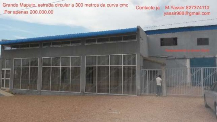 Alugo Loja com armazém e escritórios no GRANDE MAPUTO estrada circular